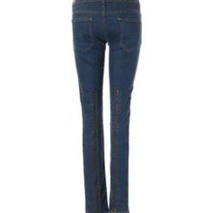 CarMar blue sexy rear zip Skinny Jeans 28"